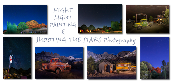 My Artist Loft Night Light Painting & Shooting The Stars Photography Workshop