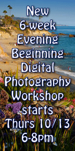 My Artist Loft Beginning Digital Photography Workshop